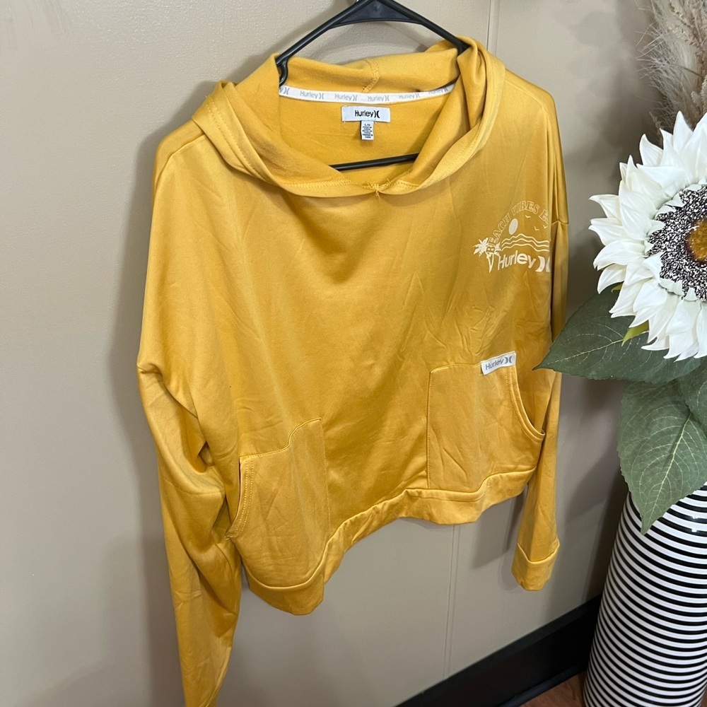 Hurley Mustard Yellow Sweatshirt